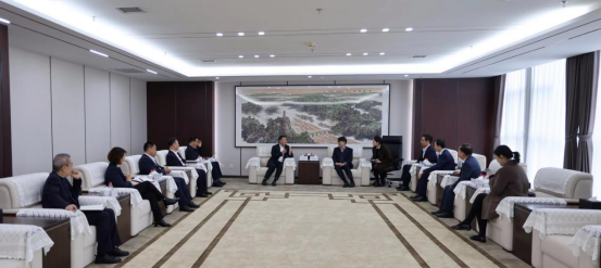 韩亚银行（中国）行长金相洙一行到访陕西金融控股集团